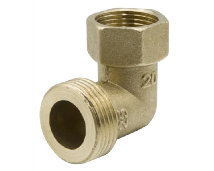 Уголок 3/4"-1/2" нар/вн ЛАТ LEXLINE 20-15, стр. пр. Китай. Артикул 3/4'' - 1/2'' Н/В