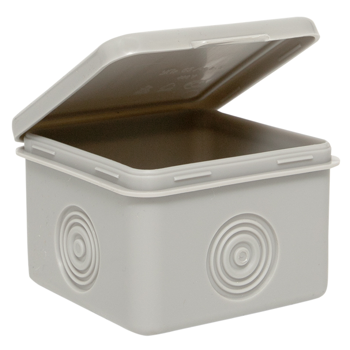 Коробка распаячная ОП 65х65х50мм IP54 , арт.030-036сер