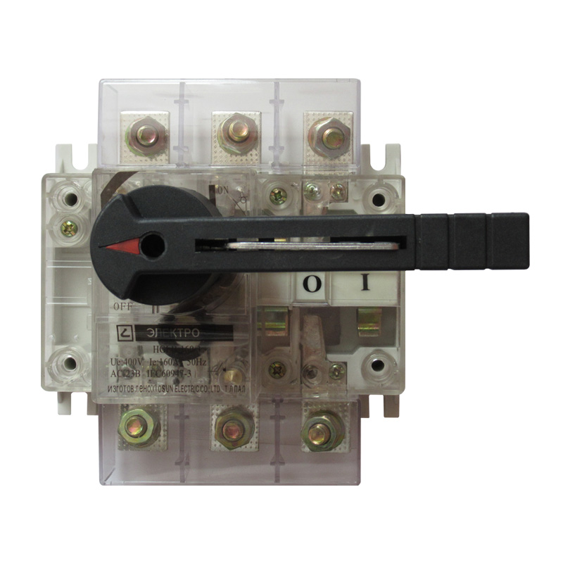 Рубильник поворотный HGLB-160/3 3Р 160А, КС, арт.76001