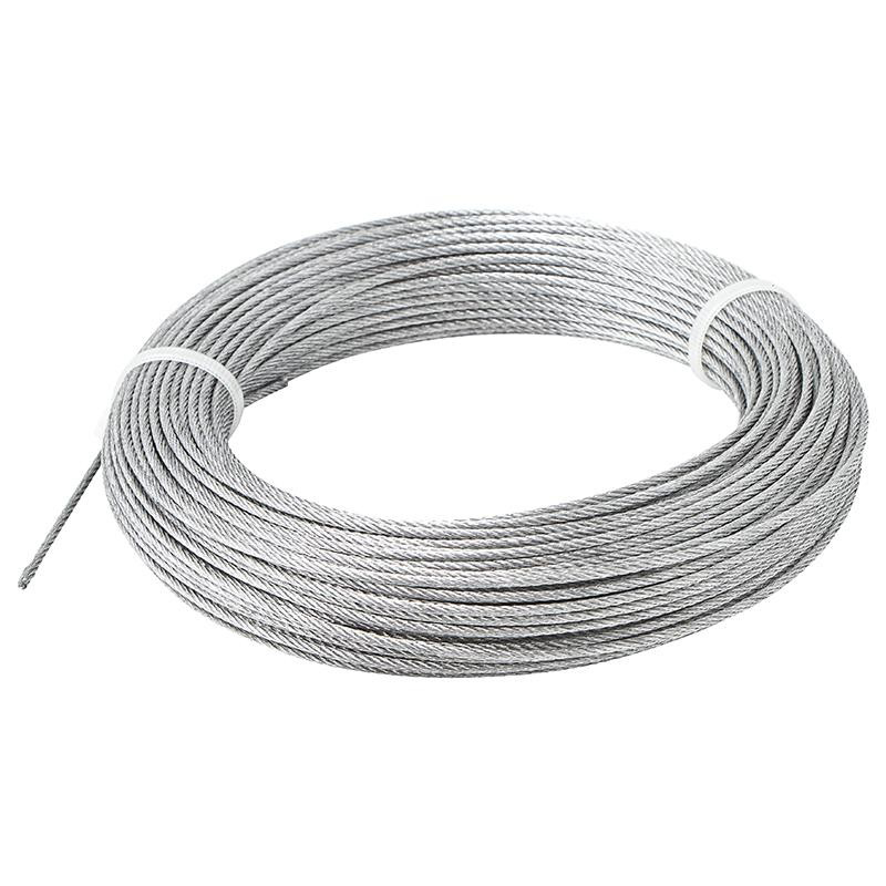 Трос 3мм нерж.сталь (бухта 100 м) для колодцев и скважин, UNIPUMP, РОССИЯ