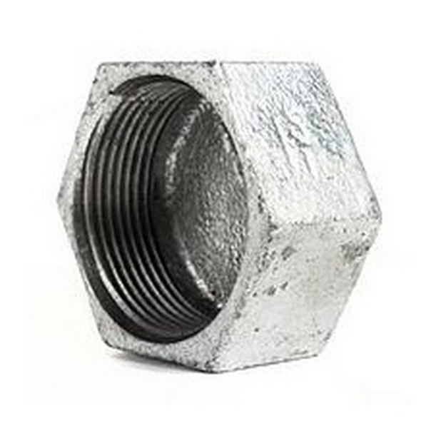 Заглушка чугунная оцинк. ВР Ду 40 (1 1/2") Fittex PLUS (00077036), Китай