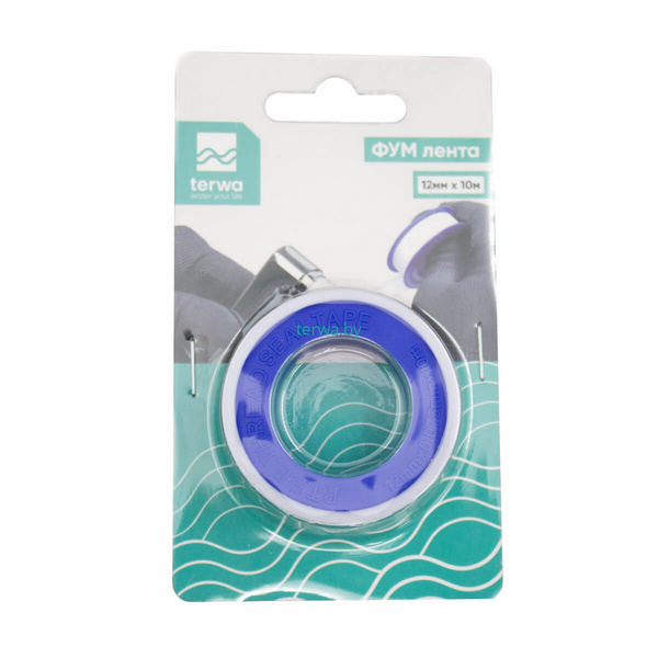 ФУМ лента Terwa (упаковка 1 шт.), КИТАЙ, Ш/К:4816071302921