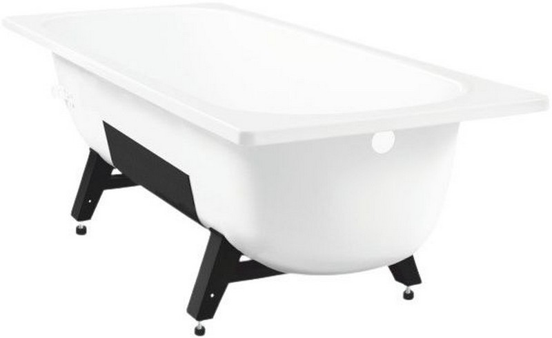 Ванна стальная 2,7мм TEVRO 170х70х40 (белый лотос) б/р с опорной подставкой Т-72902 ВИЗ, РФ