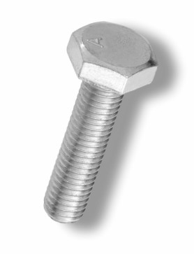 Болт М10х60 мм шестигр., цинк, кл.пр. 5.8, DIN 933 STARFIX, арт.SMV1-17513-5 (120)