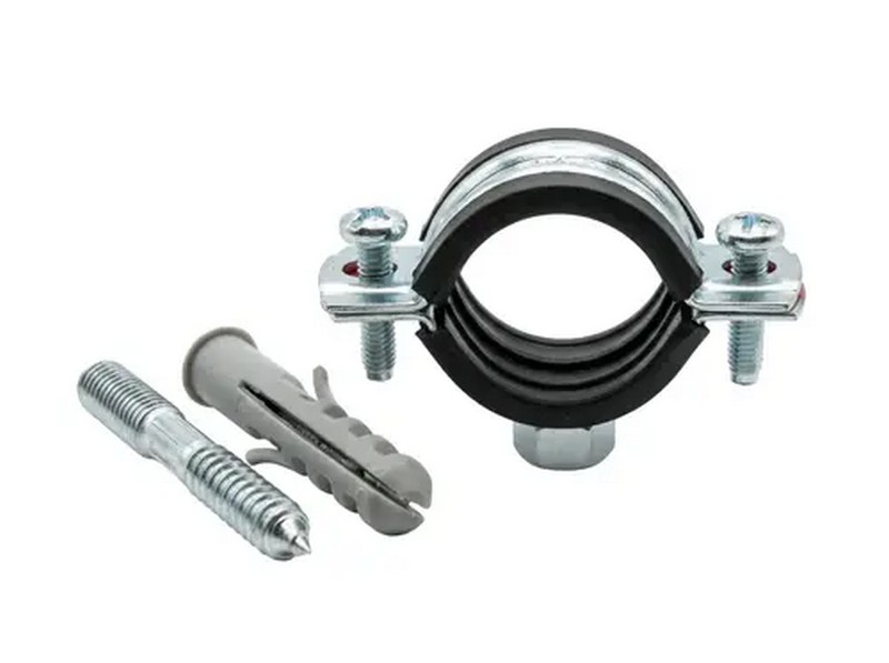 Хомут КТР оцинк. с изол. в компл. Ду 20 (3/4") 24-28 мм М8х60 MAGNUM (1218218024 / 00140660)