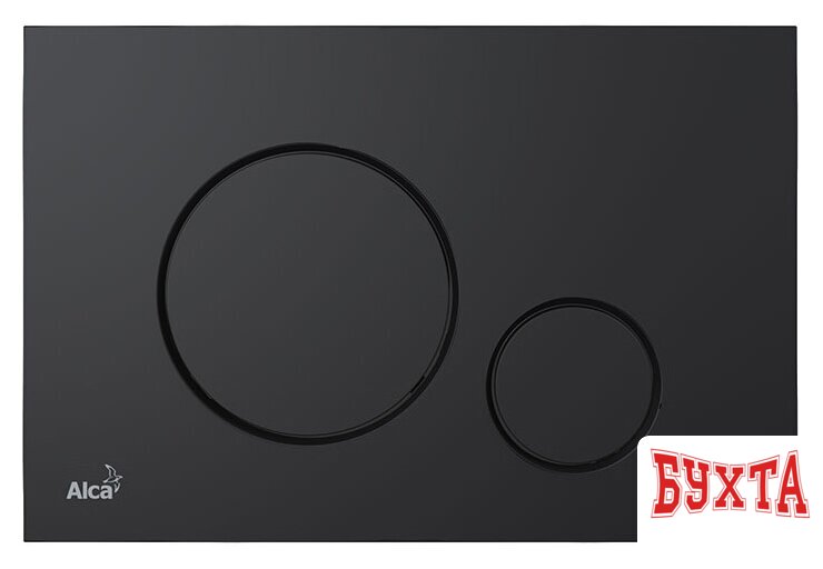 Панель смыва Alcaplast M678 (черный матовый)