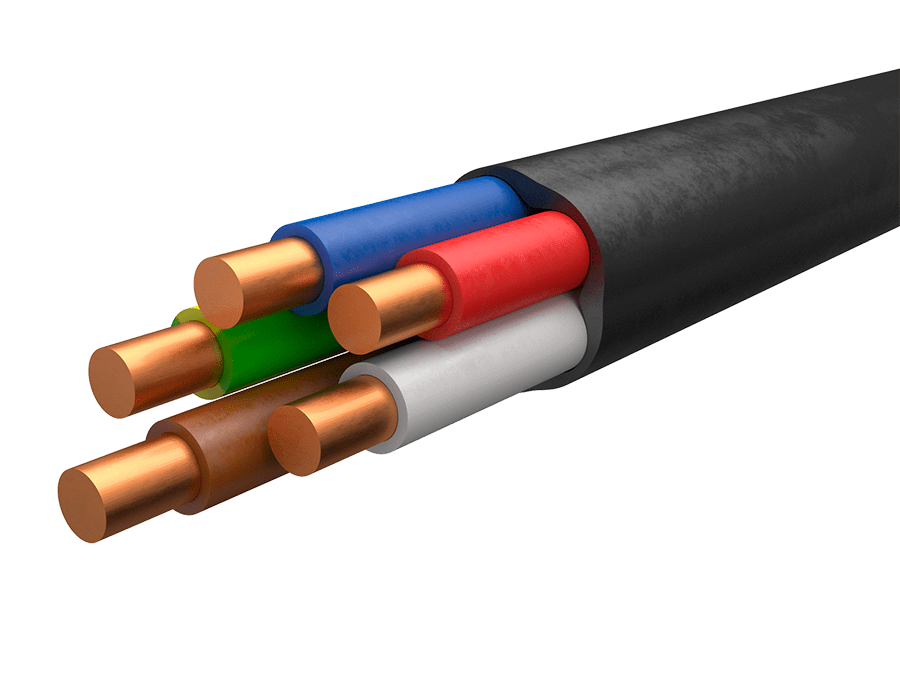Кабель силовой БелРоскабель ВВГ нг(А)-LS 5х2.5