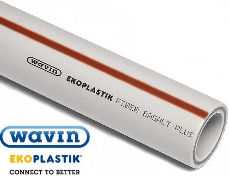 Труба Wavin FIBER BASALT PLUS ПП 32*4,4 PN 20 стекловолокно