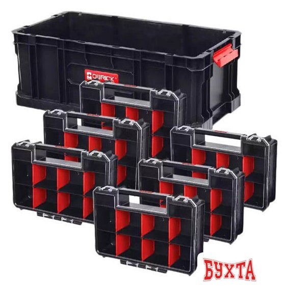 Набор ящиков Qbrick System Set Two Box 200 + Two Organizer Multi (6 шт)