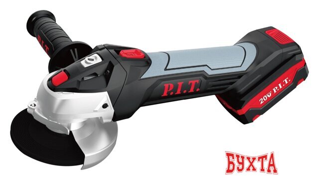 Угловая шлифмашина P.I.T. PWS20H-125C/1 (с 1-им АКБ)
