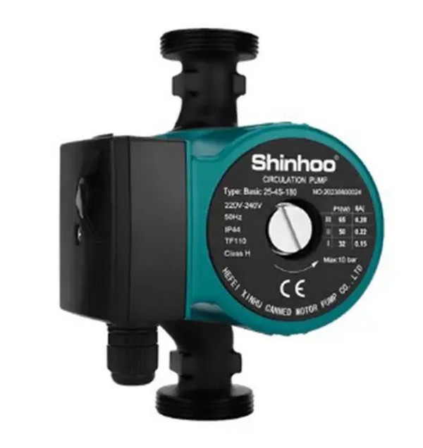 Насос циркуляционный BASIC S 32-8S-180 (с гайками) SHINHOO (00140937)
