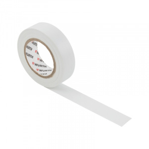 Изолента ПВХ 18ммх10м белая, WURTH, арт.1985102 / 8605021329974