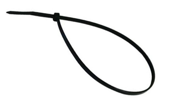 Хомут-стяжка 3.6х200 мм черный (100 шт в уп.), арт.SMP-104731-100