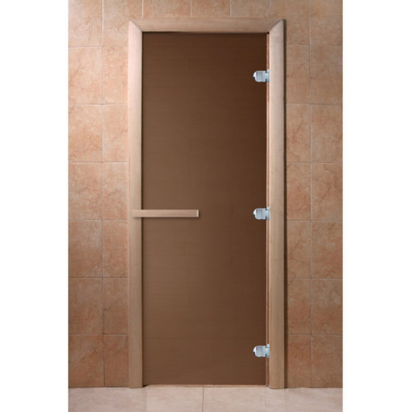Дверь DoorWood "Теплый день" 190х70 (бронза,коробка листва) /РФ/