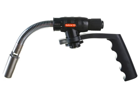 Горелка газовая Bohrer "Профессионал" гибкое удлиненное сопло, удобная рукоятка, арт.89101050