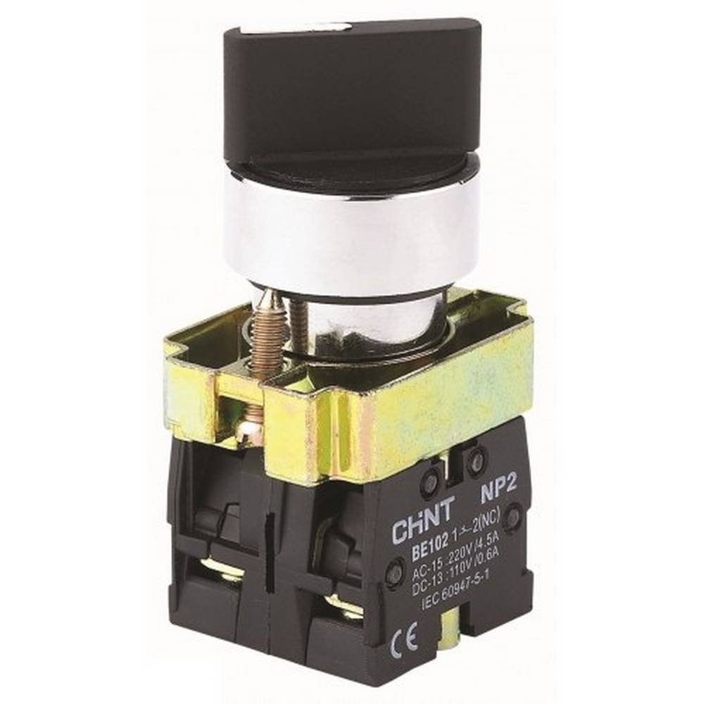 Переключатель LAY5-BD25  2положения I-0 стандарт ручка ИЭК, Ввезен из РФ