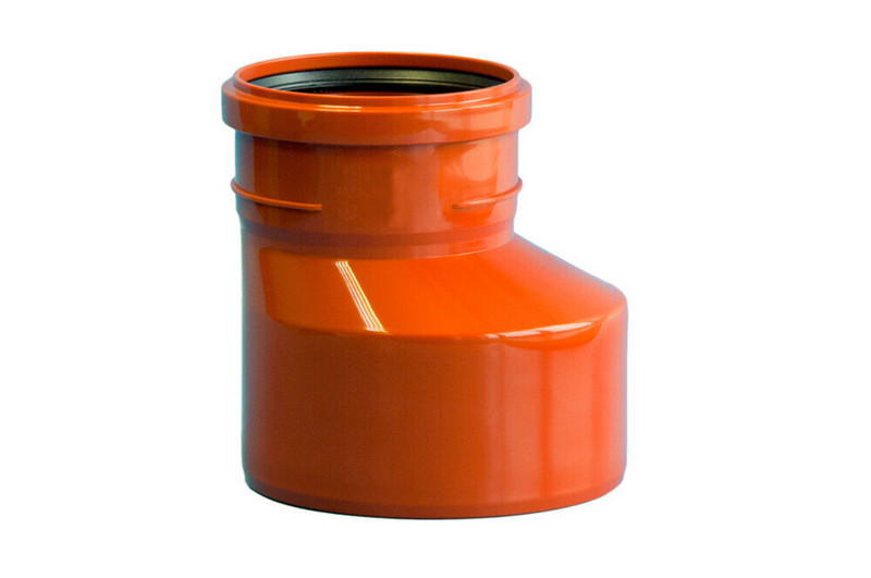 Переход эксцентрический  110/200 "Политэк"  (наруж.) SN8 Тип 2, стр. пр. Россия. Артикул НАР