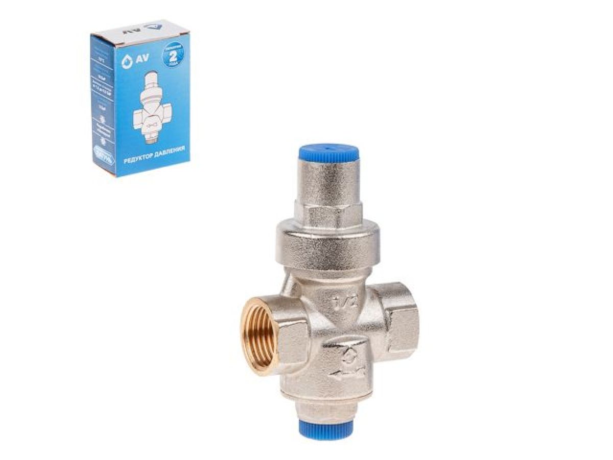 Редуктор давления 3/4" вн.-вн. 1,5-5,5 Бар, AV Engineering (инд. упак.), арт.AVE371134