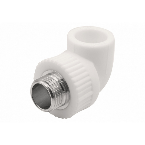 Уголок комб. НР 20х3/4" сер.,  произв. Россия. Артикул EVER