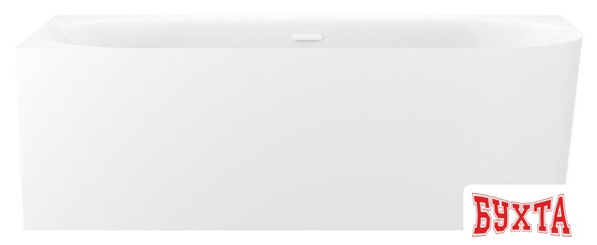 Ванна Wellsee Collaro 180x80 28910402R (пристенная ванна (левая) белый глянец, экран, ножки, сифон-автомат глянцевый белый)