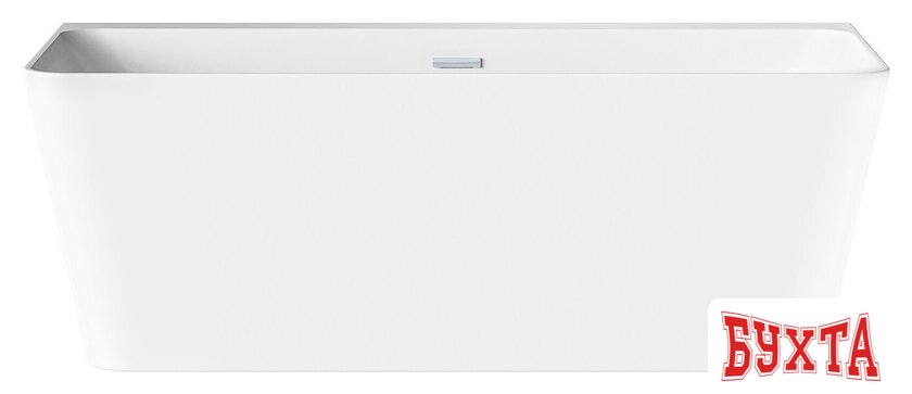 Ванна Wellsee Bromance 170x78 231601001 (пристенная ванна белый глянец, экран, ножки, сифон-автомат хром)