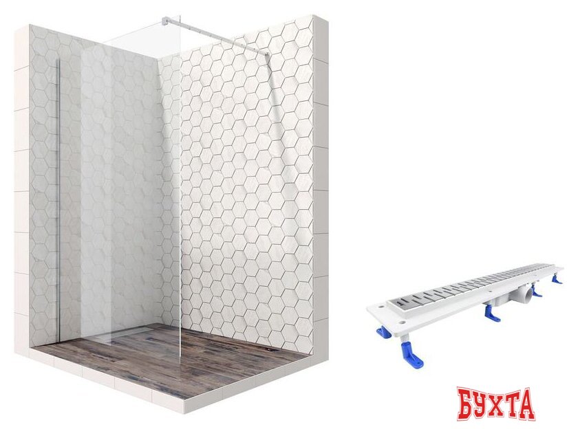 Душевая стенка Ambassador Set 15031103-ST18