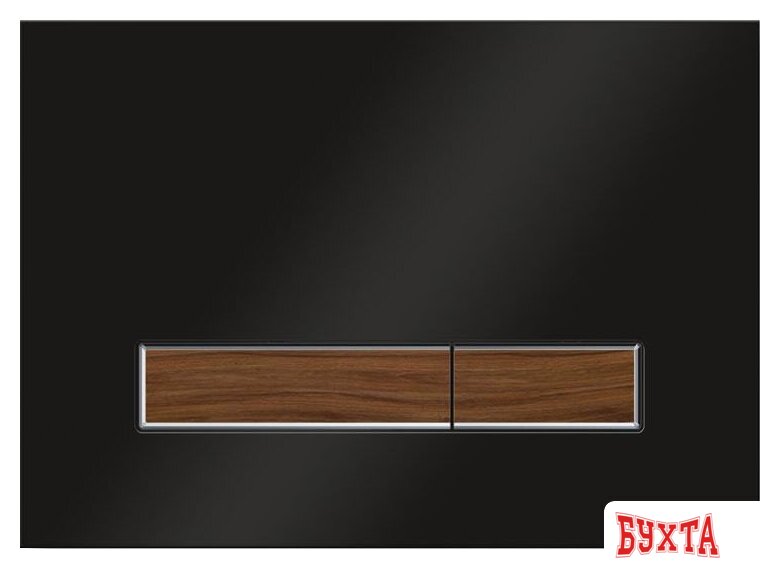 Панель смыва Lavinia Boho Relfix 38050702 (черный/темное дерево)