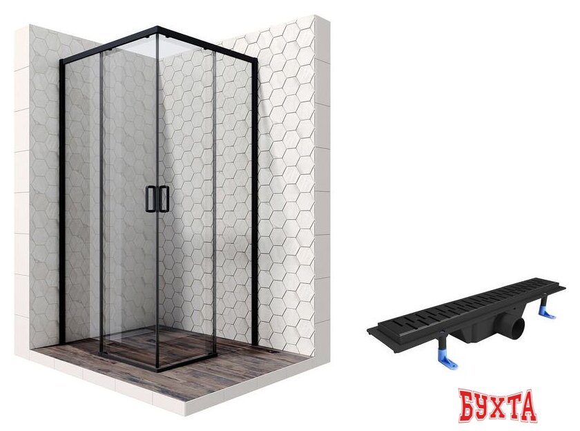 Душевой уголок Ambassador Set 11011203-ST3