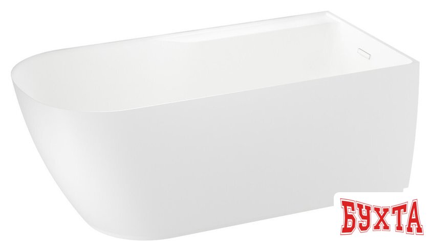Ванна Wellsee Camellia 2.0 167x82 236202002 (отдельностоящая ванна (правая) белый глянец, экран, ножки, сифон-автомат глянцевый белый)