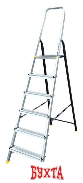 Лестница-стремянка Алюмет АМS 7806 (6 ступеней)