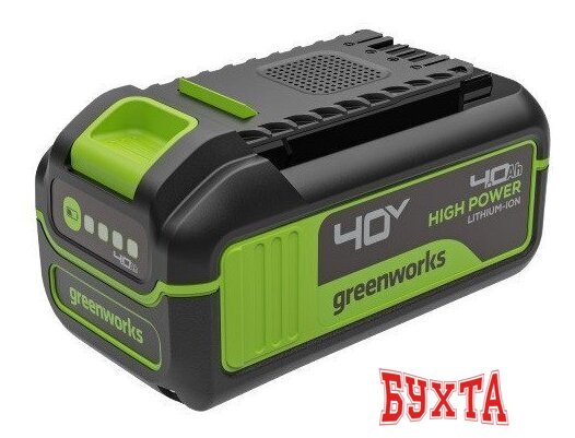 Аккумулятор Greenworks G40HP4 (40В/4 Ач)