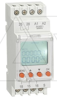 Цифровой таймер RD-TMS2, 1CO+1NO, 8A(250VAC), 24_240VAC/DC, 0s_99h59min59s, 24функции
