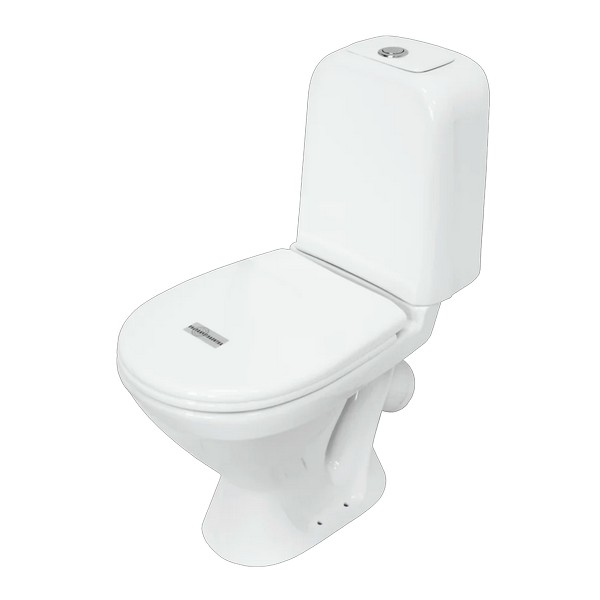 ЦБ-00058827, Унитаз-компакт "Самарский" стандарт (арматура 1-режим. "Уклад", сиденье полипропилен, к