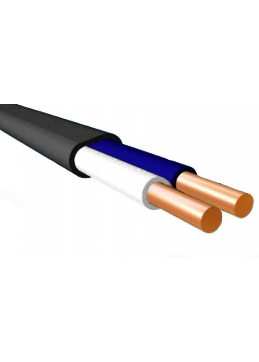 Кабель ВВГнг-LS-П 2х4, TDM (100)