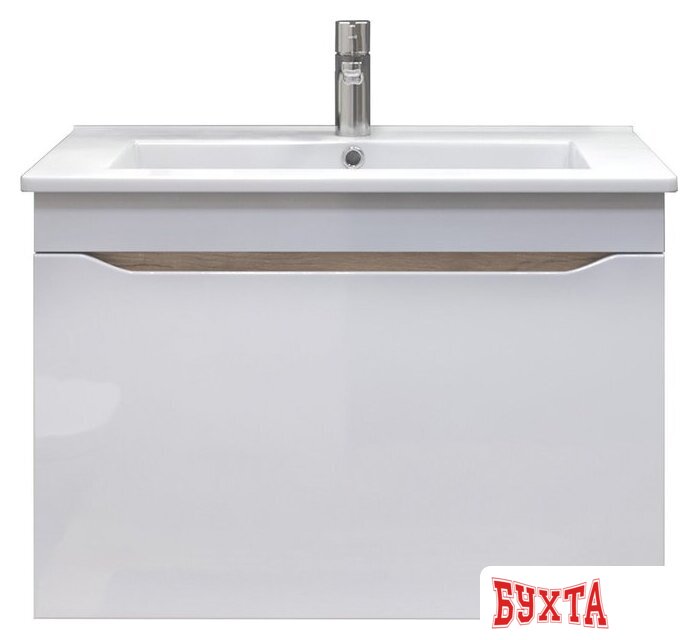 Мебель для ванных комнат Vigo Тумба под умывальник Grani 750-0-1 Оскар подвесная (дуб золотой)