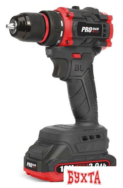 Дрель-шуруповерт Edon Protech AD-18BL (с 2-мя АКБ, кейс)