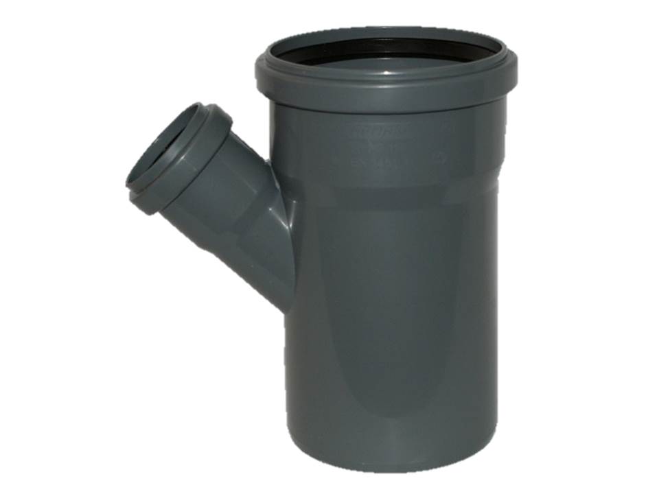 Политэк, канализация, Тройник ПП 110х50/45, стр. пр. Россия