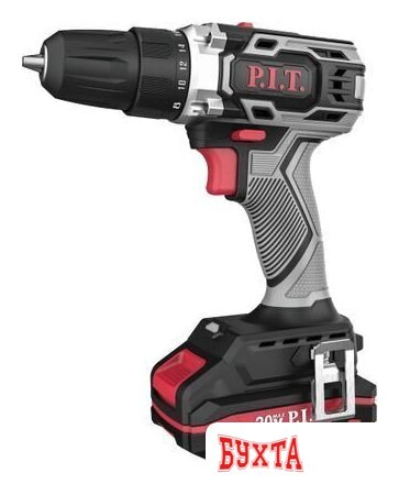 Дрель-шуруповерт P.I.T. PBM20H-10B/1 (с 1-им АКБ)