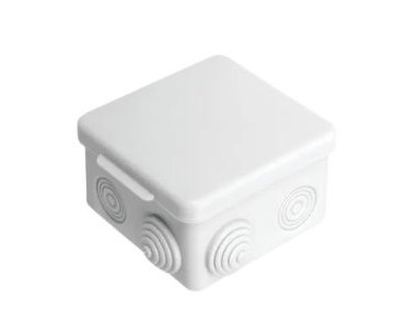 Коробка распаячная ОП 80х80х50мм, 8 мембр. вх. IP54 ETP, арт.030-031