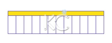 Наклейка на 12 модулей EKF PROxima, арт.an-2-13