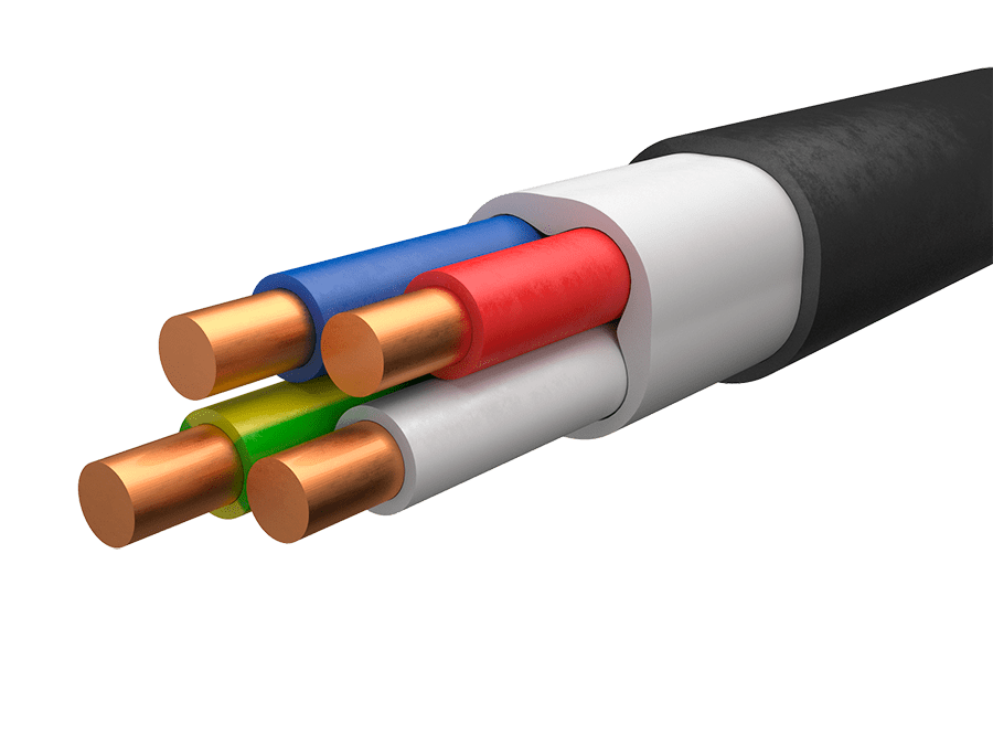 Кабель ВВГ нг(А)-LS 4х1,5 - 0,66 кВ, TDM