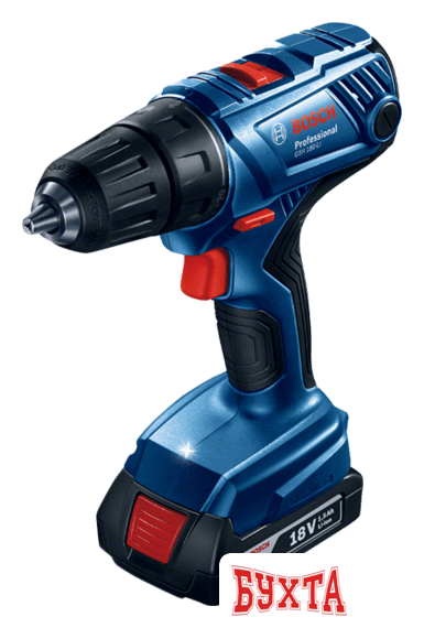 Дрель-шуруповерт Bosch GSR 180-LI Professional 06019F8109 (с 2-мя АКБ, кейс)