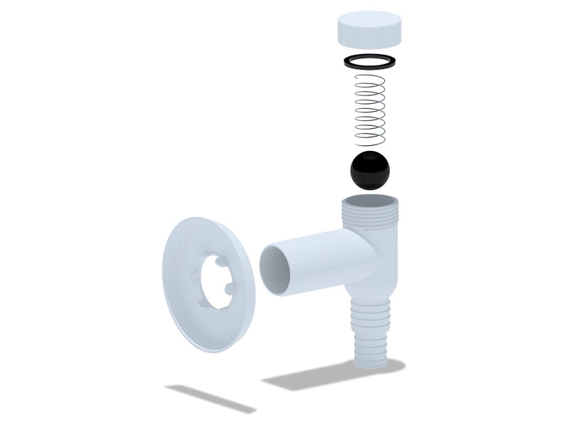 Минисифон для стиральной машины, стр. пр. Россия. Артикул M500