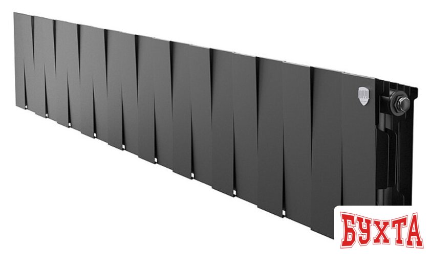 Биметаллический радиатор Royal Thermo PianoForte 200 Noir Sable (20 секций)