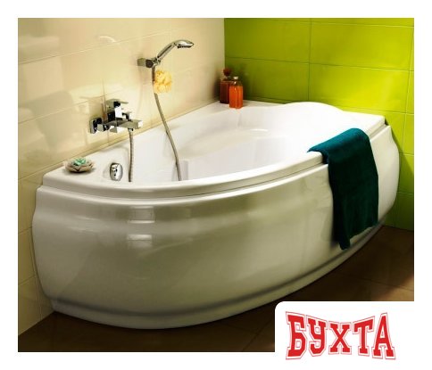 Ванна Cersanit Joanna 150x95 R (с ножками) 4