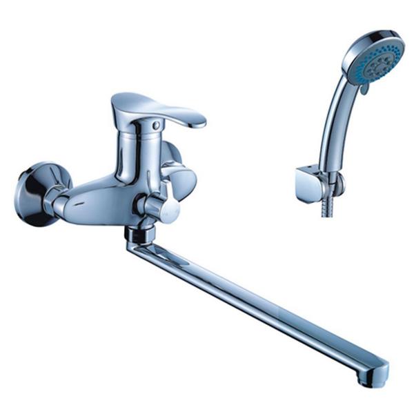 D80-222100 Смеситель универсальный с прямым поворотным изливом