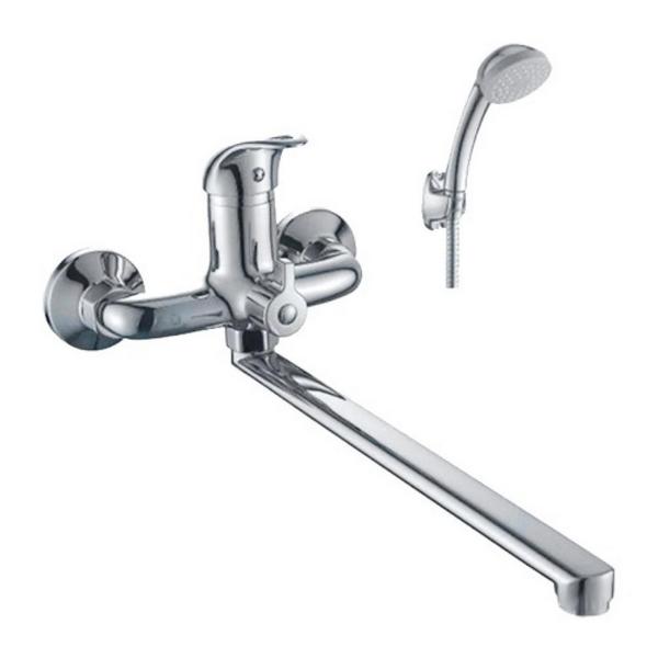 D22-150N Смеситель универсальный с прямым поворотным изливом