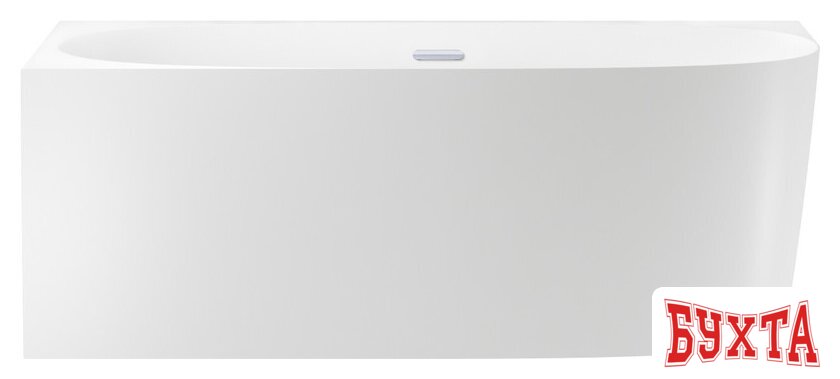 Ванна Wellsee Belle Spa 2.0 160x75 235802001 (пристенная ванна (левая) белый глянец, экран, каркас, сифон-автомат хром)