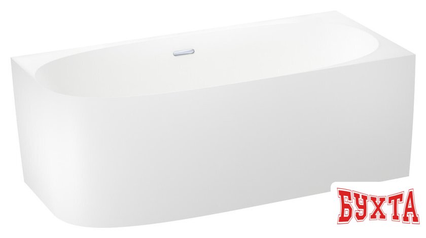 Ванна Wellsee Belle Spa 2.0 170x75 235806001 (пристенная ванна (правая) белый глянец, экран, каркас, сифон-автомат хром) 2