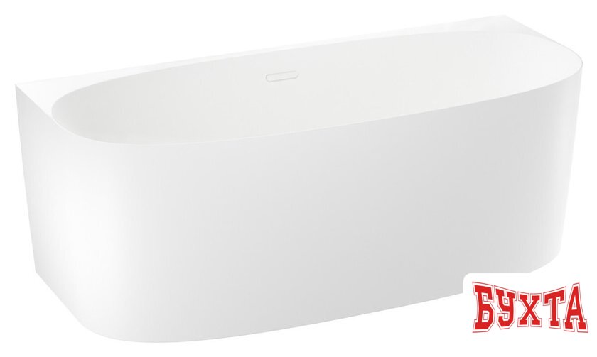 Ванна Wellsee Belle Spa 2.0 170x75 235804002 (пристенная ванна белый глянец, экран, каркас, сифон-автомат глянцевый белый) 2